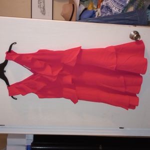Nikibiki med red dress